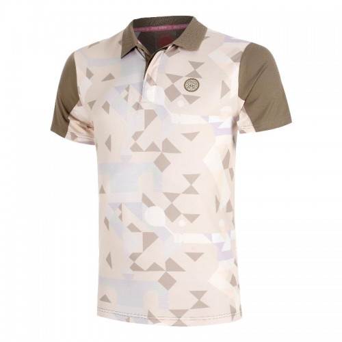 Bidi Badu Paris Polo Shirt Beige Brown