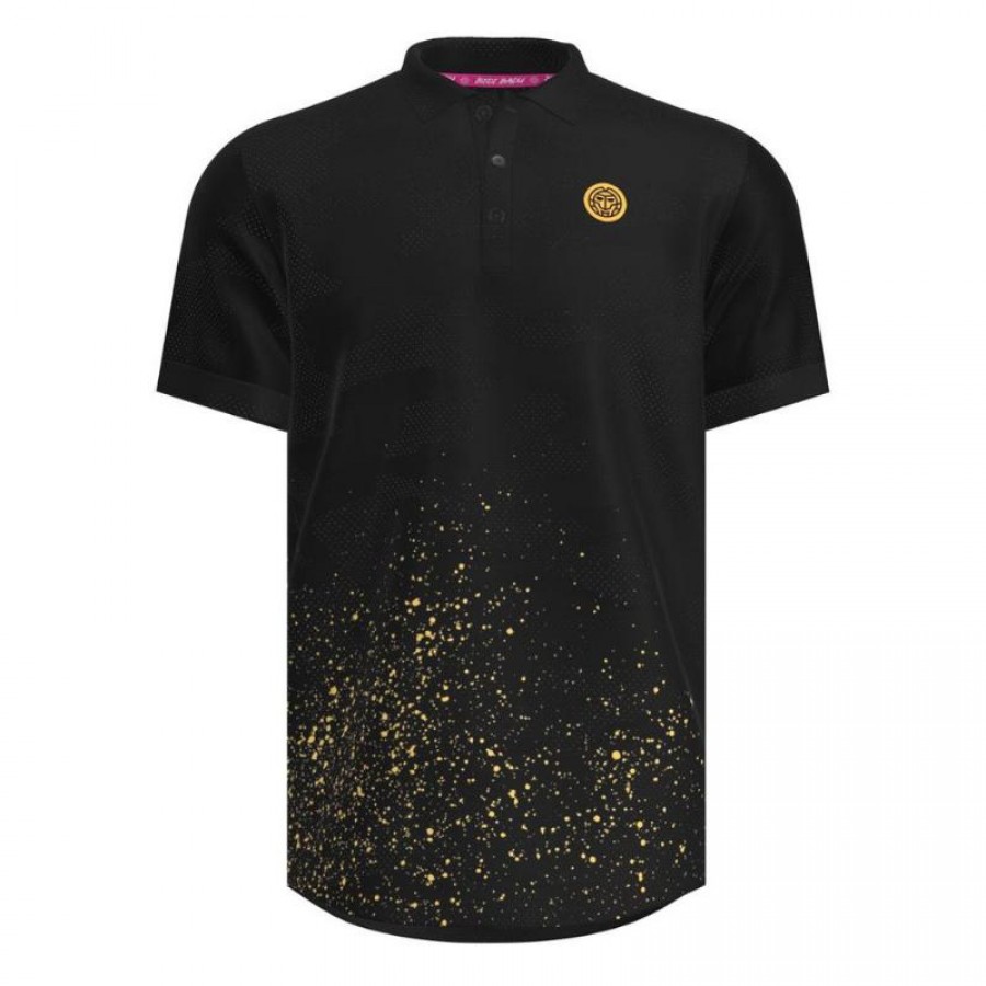Polo Bidi Badu Paris Negro Dorado  Oferta + Barato