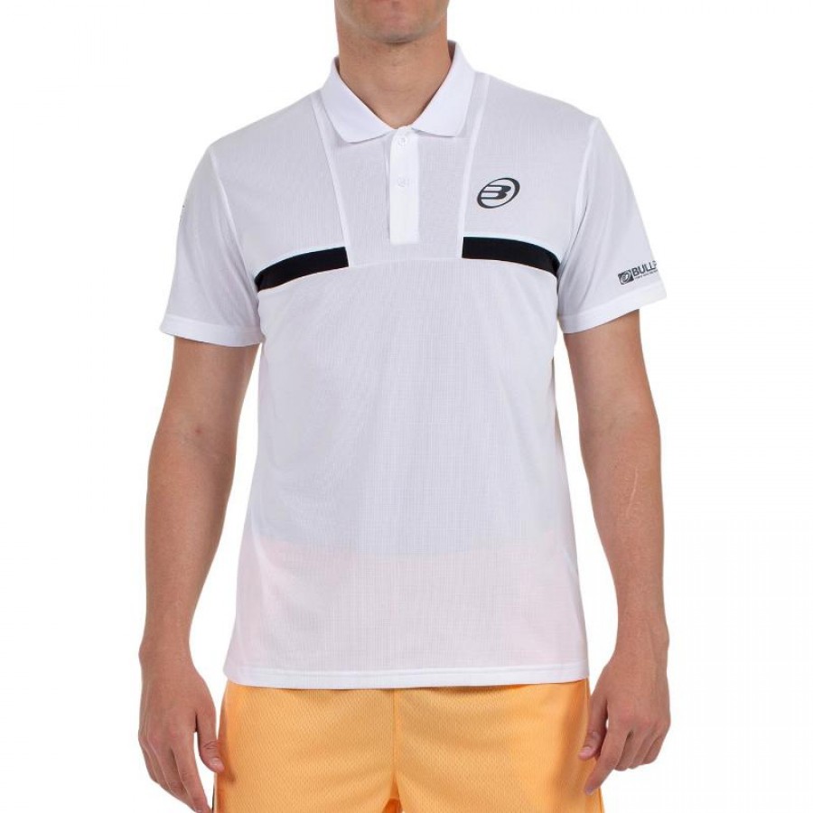 Polo blanc Bullpadel Calzadil