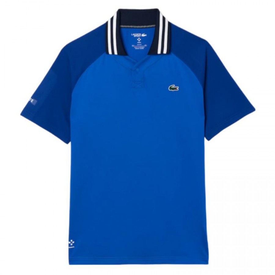 Polo Lacoste Daniil Medvedev Azul  Oferta + Barato