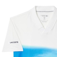 Polo Lacoste Daniil Medvedev Regular Blanc  Offre - Pas cher
