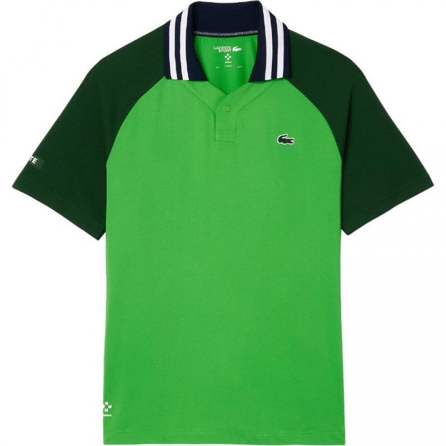 Polo Lacoste Daniil Medvedev Verde  Oferta + Barato