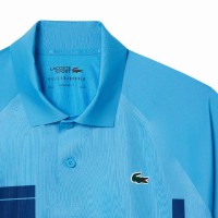 Polo Lacoste Novak Djokovic Ultra Dry Azul  Oferta + Barato