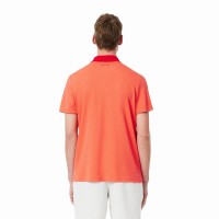Polo Lacoste Novak Djokovic Ultra Dry Naranja Rojo  Oferta + Barato