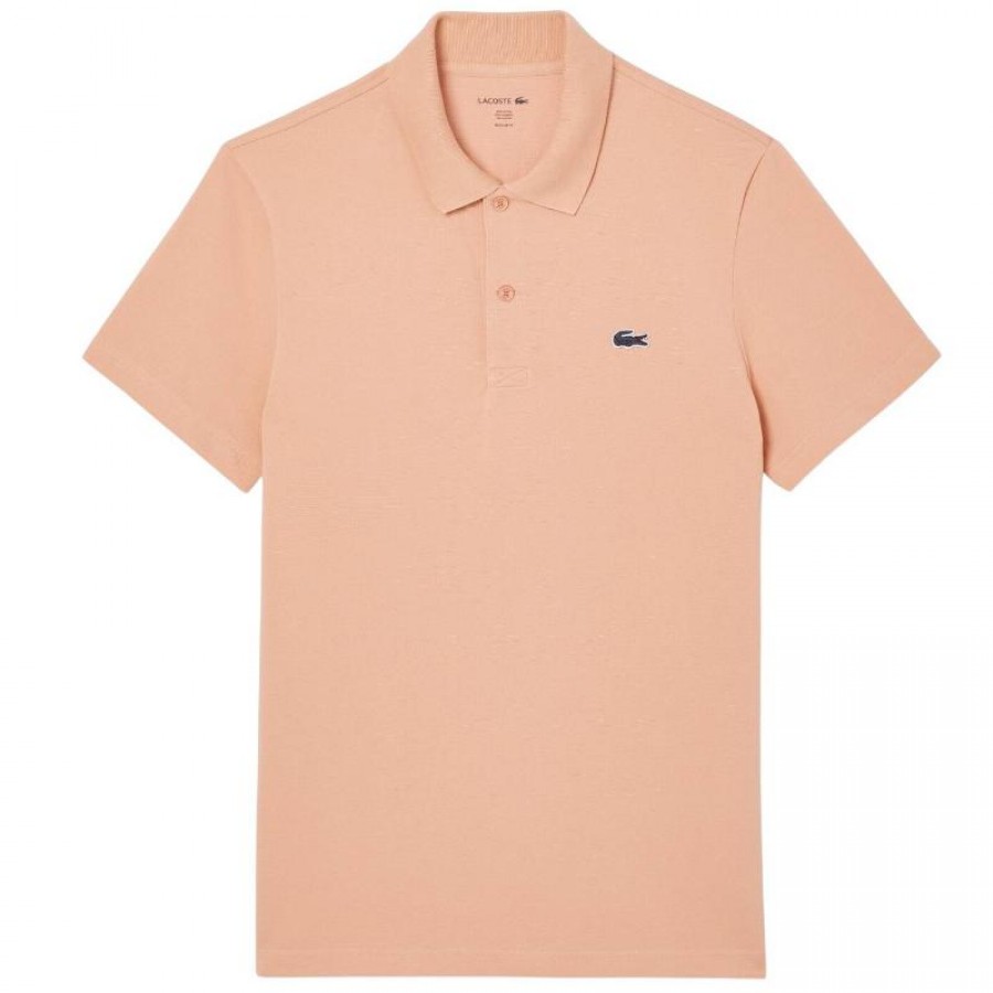 Polo Lacoste Regular Fit Algodon Beige Coral  Offer + Cheap