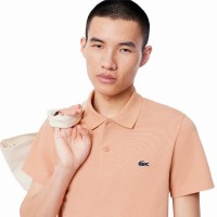 Polo Lacoste Regular Fit Algodon Beige Coral  Offer + Cheap