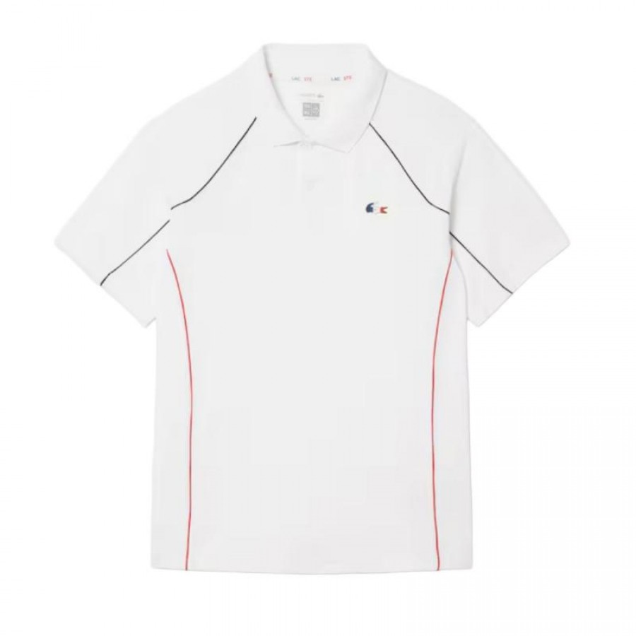 Lacoste Polo Tennis France White