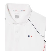 Lacoste Polo Tennis France White