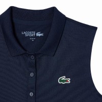 Polo Lacoste Ultra Dry Azul Marino Mujer  Oferta + Barato
