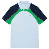 Polo Lacoste Ultra Dry Azul Verde  Oferta + Barato