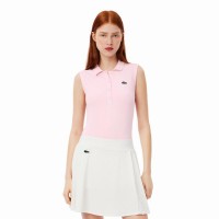 Camisa Polo Feminina Lacoste Ultra Dry Pink  Oferta + Barato