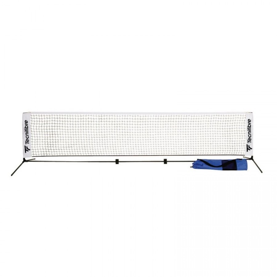 Mini Rede Tenis Tecnifibre Vermelha 6m  Oferta + Barato
