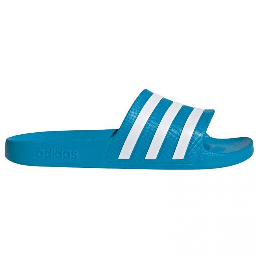 Sandalia Adidas Adilette Aqua Azul Blanco  Oferta + Barato