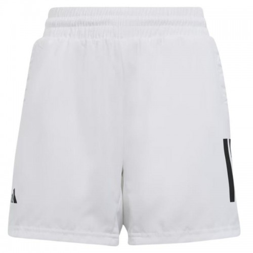 Short Adidas Club 3 Stripes Blanco Junior