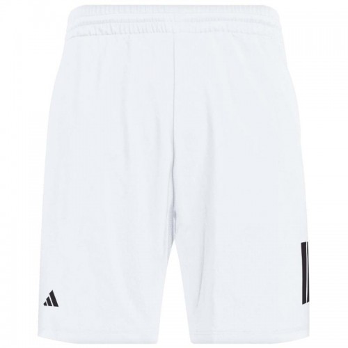 Adidas Club 3 Stripes Short White Black