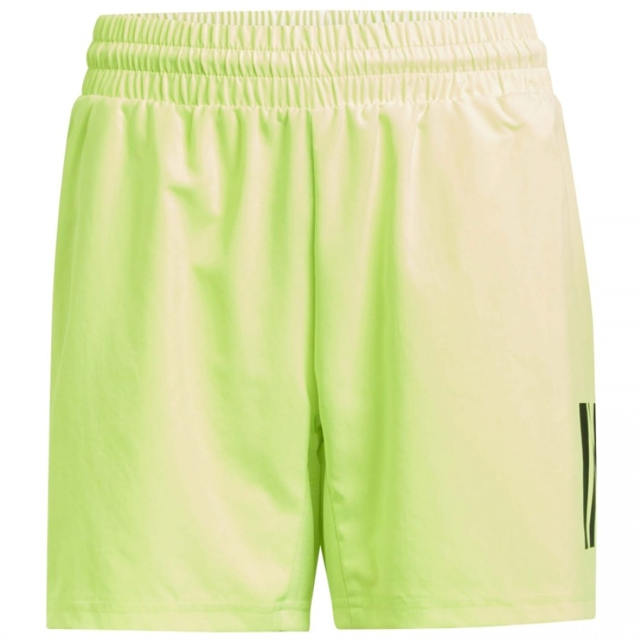 Short Adidas Club 3 Stripes Lucid Limon  Oferta + Barato