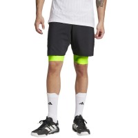 Short Adidas Club Negro Lucid Limon  Offer + Cheap