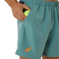 Short Asics Court 7 Celadon  Offer + Cheap