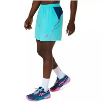 Short Asics Padel Court 7IN Azul Aqua  Oferta + Barato