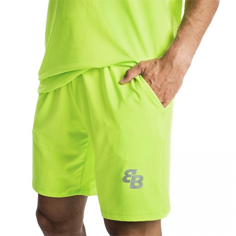 Short BB Green Fluor PADELPOINT Short BB Green Fluor