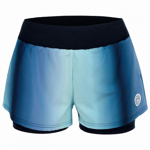 Short Bidi Badu Spectrum 2In1 Printed Azul Oscuro Aqua Mujer