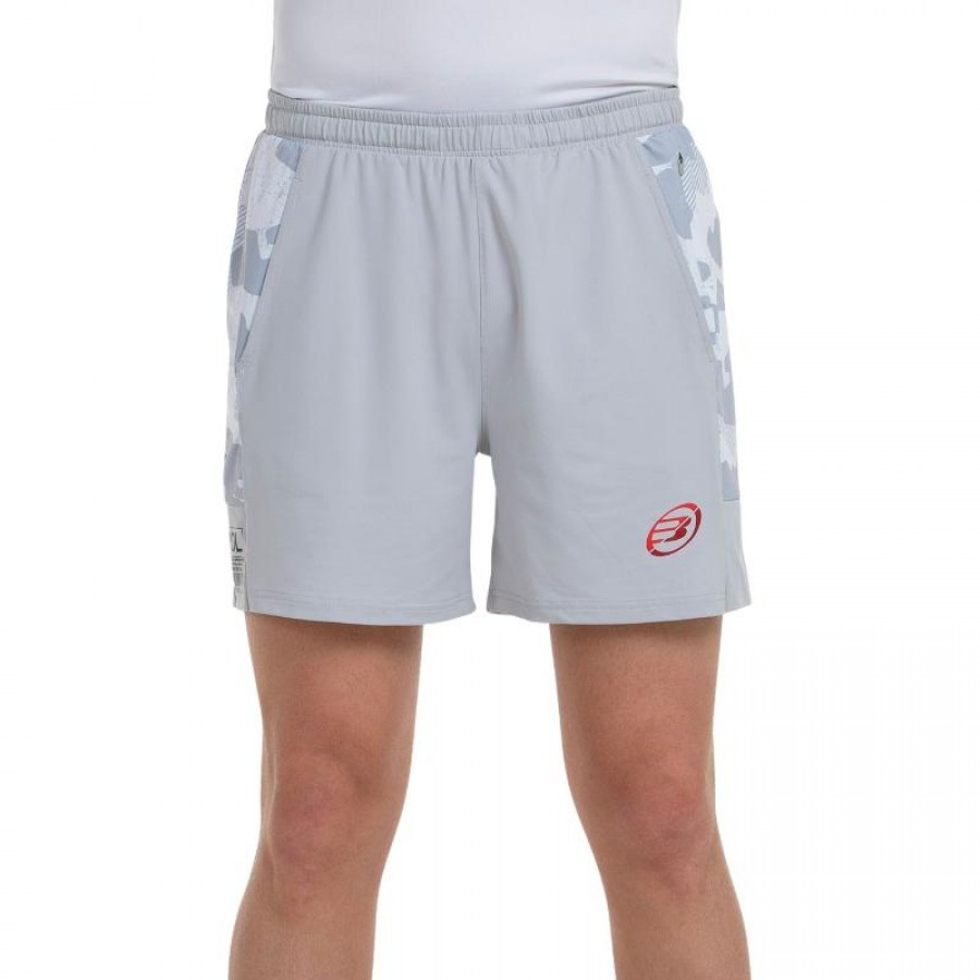 Calções Bullpadel Entrimo Cinzento Claro  Oferta + Barato