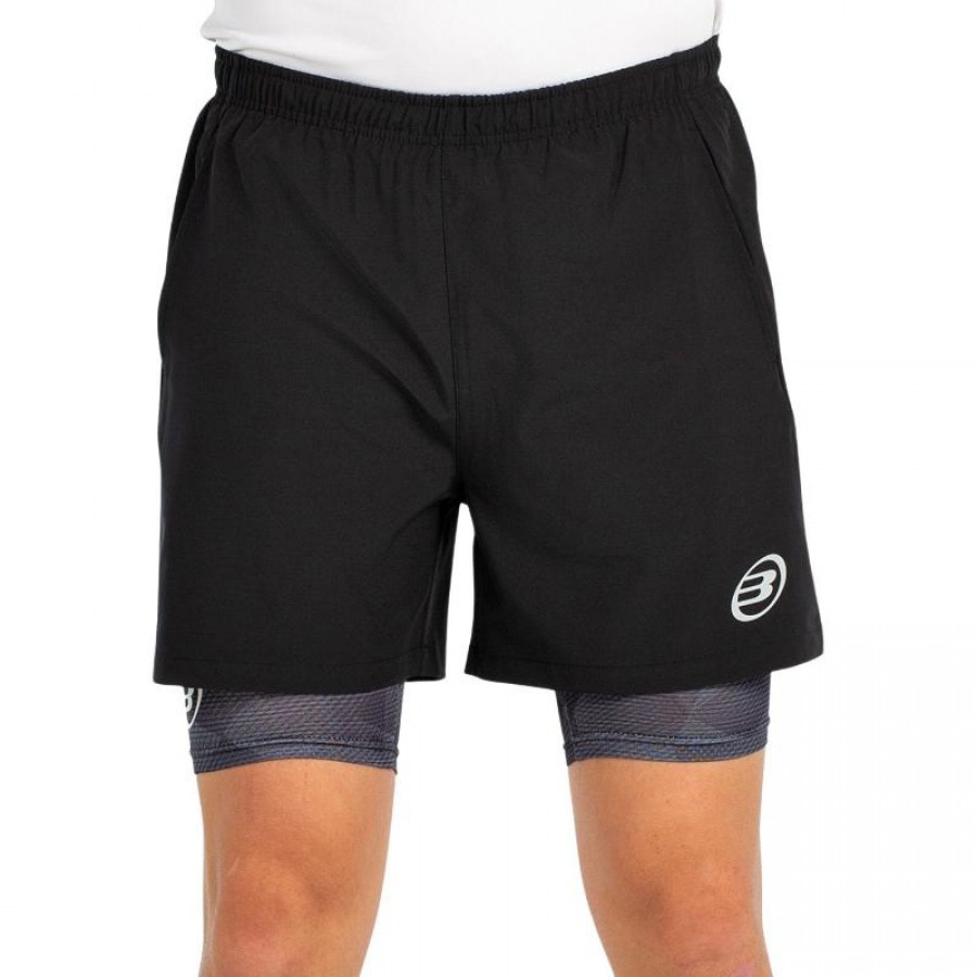 Bullpadel Manzan Black Shorts