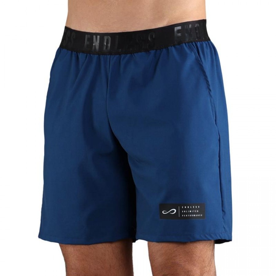 Short Endless Ace Iconic Azul  Offer + Cheap