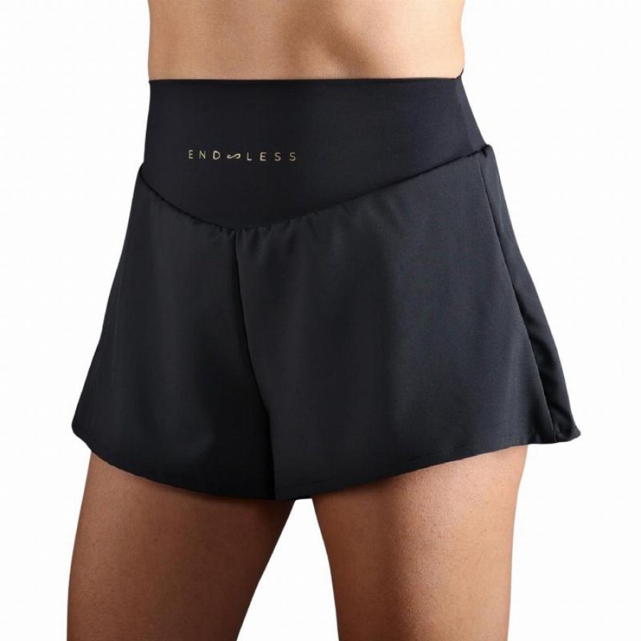 Short Endless Court Negro Mujer  Offer + Cheap