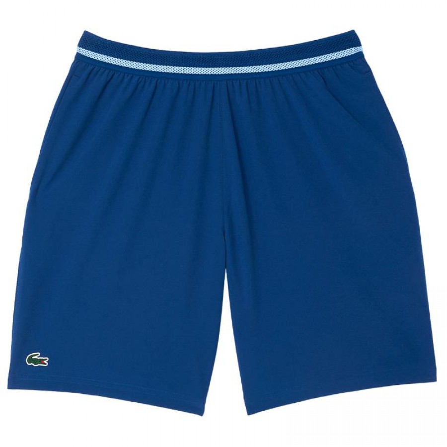Lacoste Novak Djokovic Dark Blue Shorts  Offer + Cheap