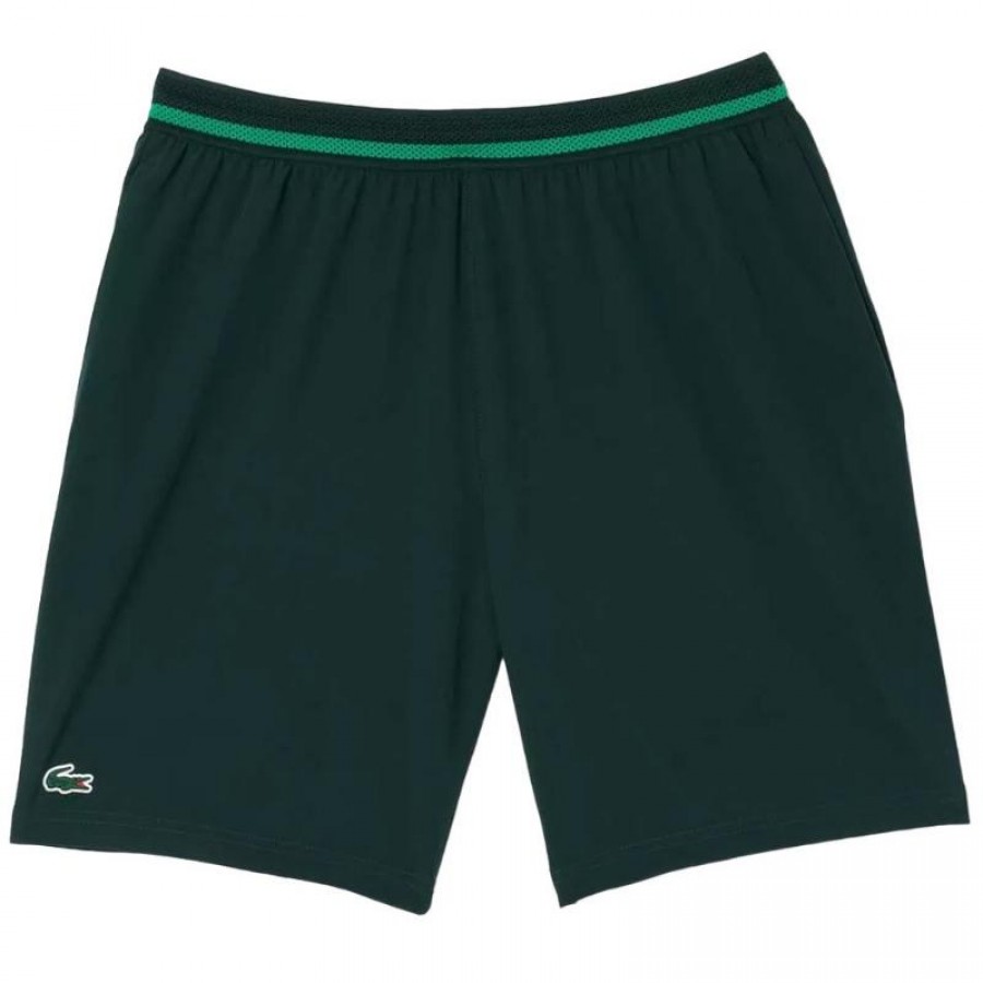 Short Lacoste Novak Djokovic Verde  Offre - Pas cher