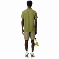 Short de sport Lacoste Vert kaki