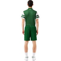 Short Lacoste Sportsuit Blanco Verde  Offer + Cheap