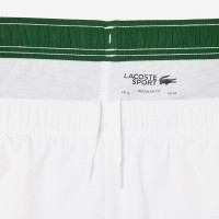 Short Lacoste Sportsuit Blanco Verde  Offer + Cheap