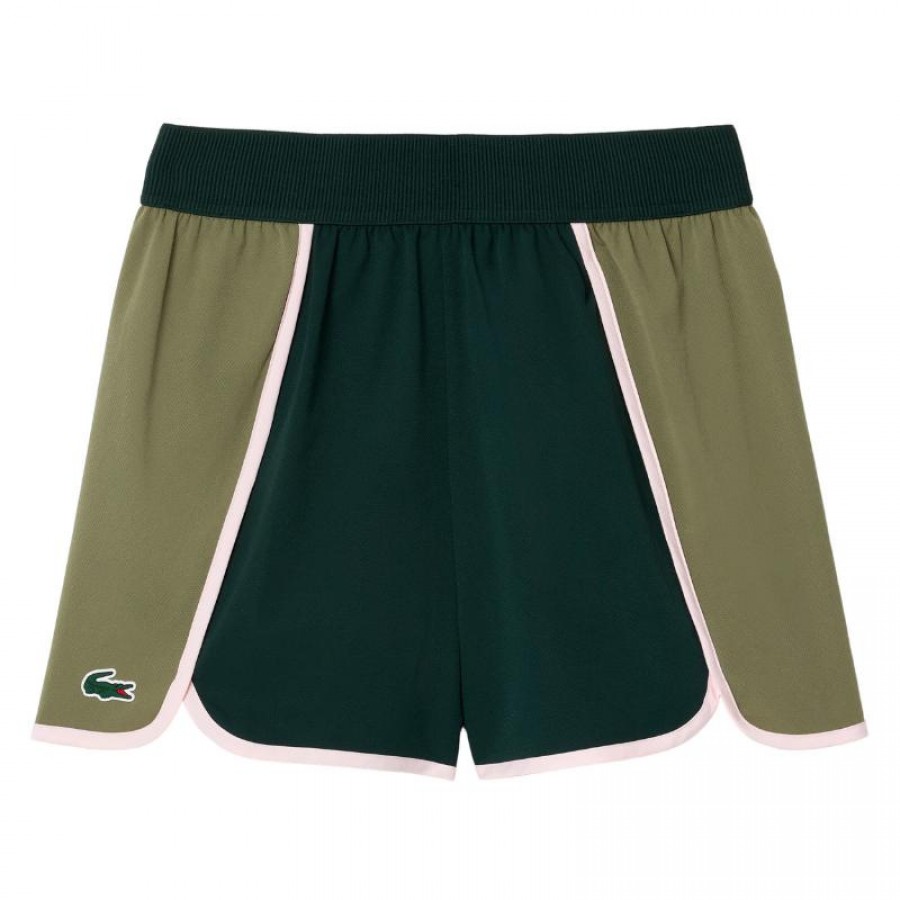 Calcões Lacoste Ultra Dry Verde Kaki Alce  Oferta + Barato