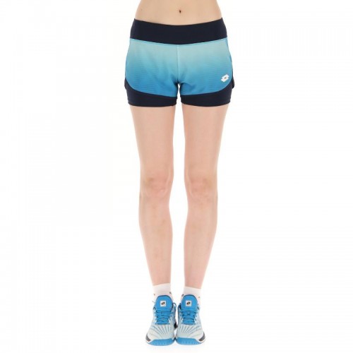 Short Lotto Top IV Blue Gradient Woman