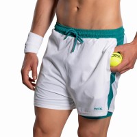 Short Nox Pro Blanco Verde Ivy