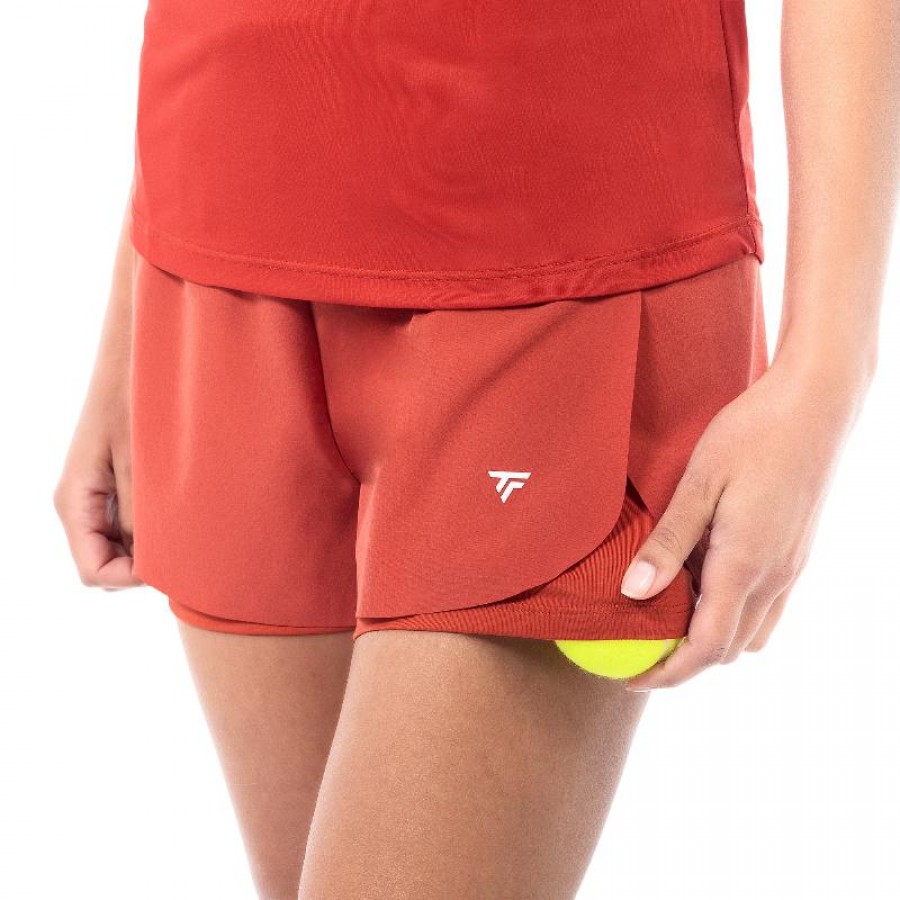 Équipe Tecnifibre Short Stretch Terracota Mujer