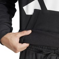 Adidas Essentials Black White Sweatshirt  Offer + Cheap