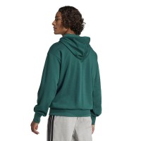 Sweat-shirt Adidas Essentials Vert Noir  Offre - Pas cher