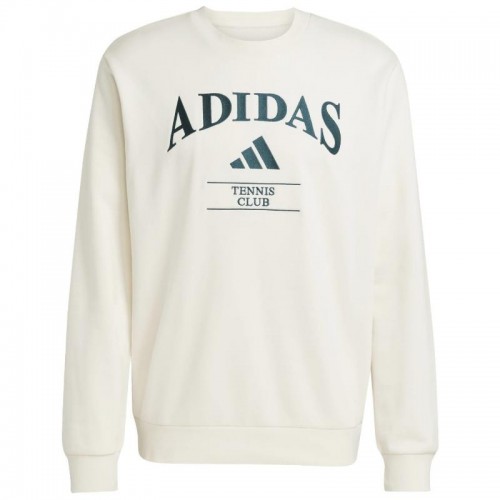 Adidas Heritage Graphic Sweatshirt Chalk White