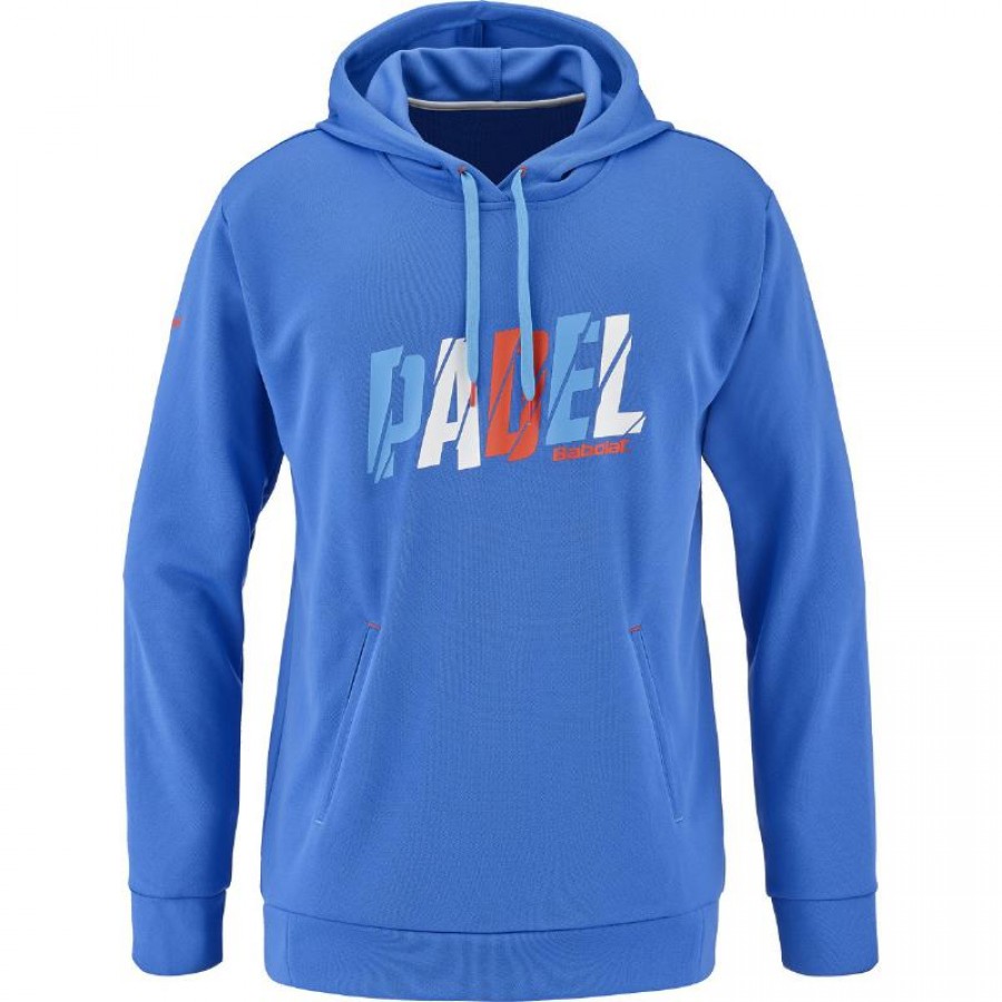 Babolat Padel Hood French Blue Sweatshirt
