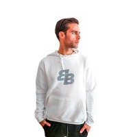 BB Unisex White Sweatshirt PADELPOINT BB Unisex White Sweatshirt