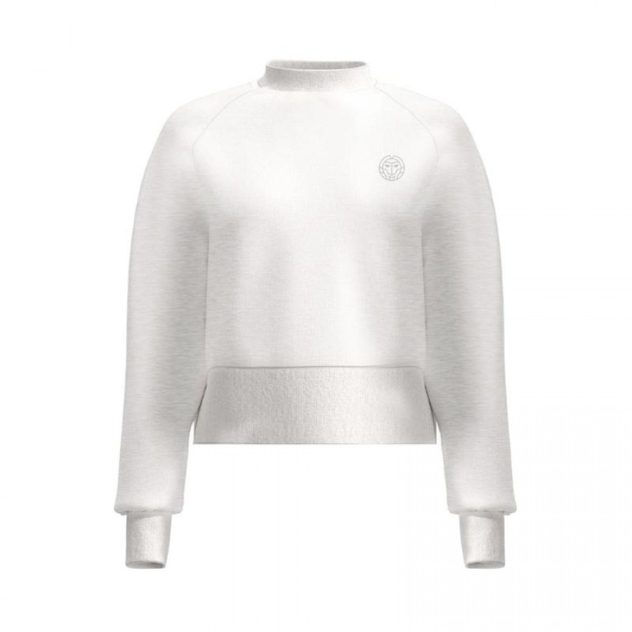 Sudadera Bidi Badu Chill Crew Blanco Oscuro Mujer  Oferta + Barato