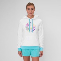 Sudadera Bidi Badu Melbourne Chill Blanco  Oferta + Barato