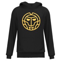 Sudadera Bidi Badu Paris Chill Negro Dorado  Oferta + Barato