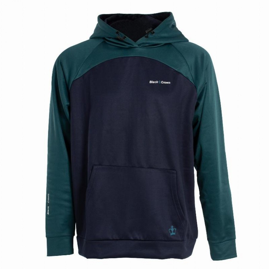 Black Crown Veracruz Navy Blue Green Sweatshirt