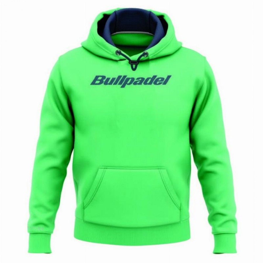 Bullpadel Breco Fluor Green Sweatshirt