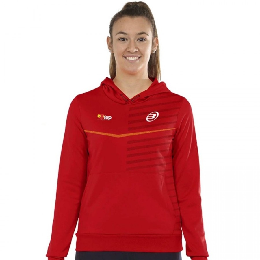 Moletom Bullpadel FEP Filoge Vermelho