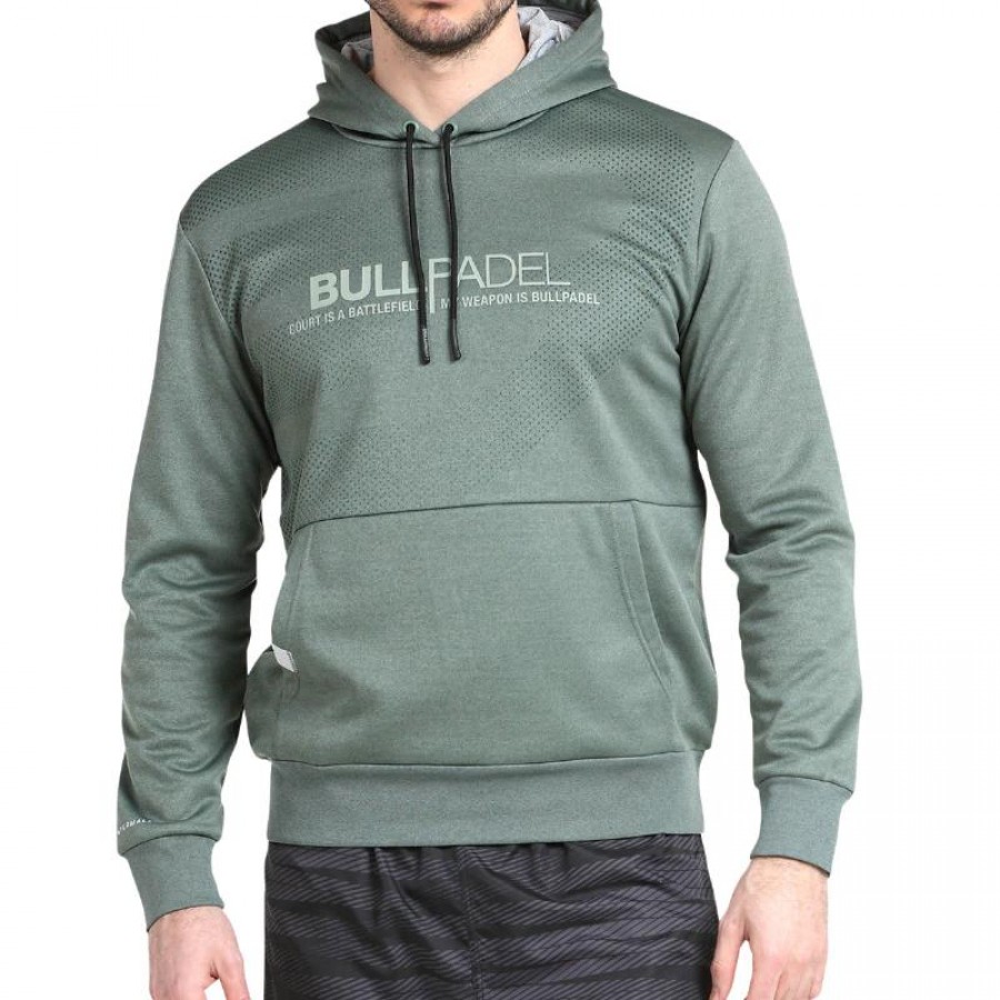 Bullpadel Grelo Olive Green Vigore Sweatshirt PADELPOINT Bullpadel Grelo Olive Green Vigore Sweatshirt